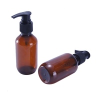 Personnalisation 80ml 100ml 120ml 250ml emballage vide de soins de la peau à épaulement rond bouteille à pompe de lotion PET cosmétique