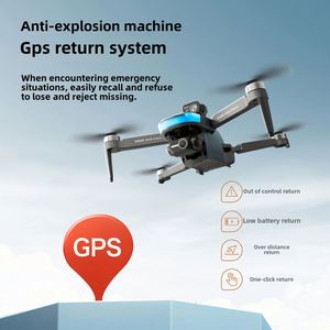 โดรนถ่ายภาพทางอากาศ S9S GPS รองรับดาวเทียม ความละเอียด 4K HD ระยะถ่ายภาพ 1 กม. พร้อมระบบควบคุมมอเตอร์แบบไร้แปรงถ่านสองแกน - Product Image 4