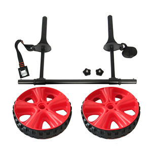 स्टील कैनो बोट ट्रॉली वाहक भारी ड्यूटी समुद्र तट पर खनायक ट्रॉली - Product Image 2