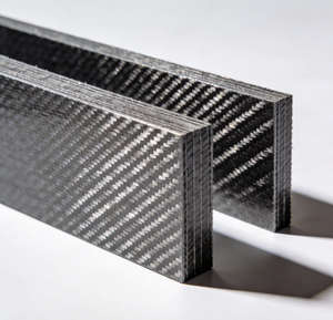 Tissu en polymère renforcé de fibre de carbone ripstop tricoté - Utilisation en industrie extérieure - Product Image 1