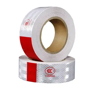 High Light Crystal Color Grid Reflective Scare Warning Safety Tape Micro Prism Adhesive For Highway Vehicles Ece 104r 00821