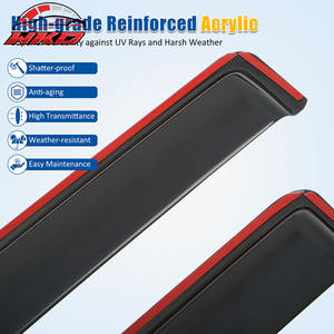 Déflecteurs de vitres encastrés pour Chevrolet Traverse 18-23, pare-pluie et déflecteurs de vent - Product Image 4