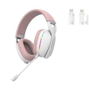 Auriculares Inalámbricos para Juegos OEM GM800 con Cable, Chipset de Controlador Dinámico de Modo Dual 5.3, Iluminación RGB, Diseño Sobre la Oreja - Product Image 3
