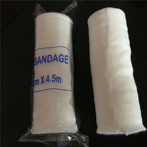 Thickened Cotton <b>Elastic</b> <b>Bandage</b> 15cm X 450cm With Latex Glue For Sports Protection Unisex Wraps From Guangdong - Product Image 3