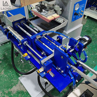 Ronde Lade 3-zijdige Pad Printersluiting Roterende Dop Volautomatische Automatisering Measuri Pad Printmachine Met Roterende Schijf Feeder