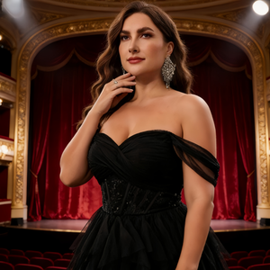 इसके अलावा आकार ऑफ-कंधे की प्रोम और ब्राइड्समेड ड्रेस, गाला और औपचारिक शाम के लिए सुरुचिपूर्ण टीले गाउन - Product Image 3