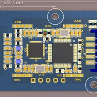 YIAN Module de lecteur RFID B20FD-U7-6818 Protocole complet 13.56MHz ISO14443A & ISO15693 Communication USB NFC Capacités de lecture et d'écriture