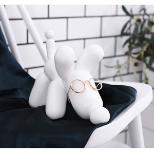 Nuovo Stile di Artigianato in <span class=keywords><strong>Resina</strong></span>, <span class=keywords><strong>Cane</strong></span> <span class=keywords><strong>Palloncino</strong></span> per Decorazione Familiare, per Soggiorno e Scrivania TV - Product Image 3