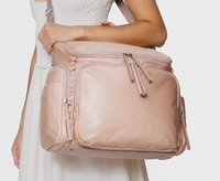 Grand sac à langer à dos avec poches isothermes, crochets pour poussette, sac de maternité multi-poches pour bébé, idéal pour les voyages