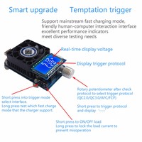 Testeur de capacité de batterie électronique FX25 FX35 4A 5A, charge électronique à courant constant, détecteur de puissance USB, résistance réglable