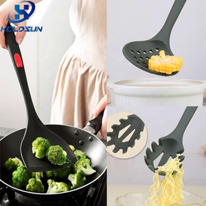 Utensilio de Cocina de Silicona de Grado Alimenticio de Alta Calidad, Resistente <span class=keywords><strong>al</strong></span> Calor, Cuchara para Servir Espaguetis, Pasta y Ensaladas - Product Image 5