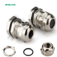 Presse-étoupe étanche en laiton inoxydable PG42 à bas prix, modèles M28, M30, M32, M40, M42, M48, M50, M54, M60, M63, M64, M72, M75, M80, M100