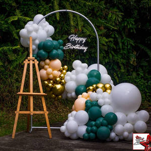 Arco <span class=keywords><strong>de</strong></span> Boda Elegante con Soporte <span class=keywords><strong>de</strong></span> Aleación <span class=keywords><strong>de</strong></span> Aluminio - Product Image 2