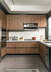 Armoire de cuisine design moderne en bois MDF - Product Image 6