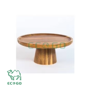 Wooden Cake <b>Stand</b> Shiny Polished for New Design Round Shape Wooden Cake <b>Stand</b> for Customized Sale Product - Product Image 2