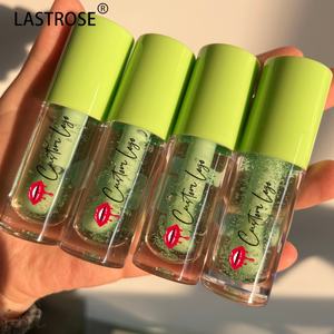 Huile à lèvres hydratante et scintillante pour le maquillage des lèvres, huile volumisante aromatisée, teinte fruitée, brillance, huile à lèvres en marque privée avec un grand pinceau - Product Image 1