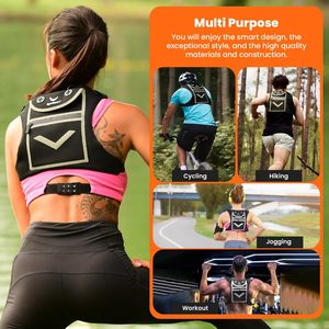 Sac de Course Portable pour Téléphone et Hydratation – Idéal Marathon, Trail, Cyclisme, Jogging, Course à Pied – Gilet Sac à Dos Sportif d'Extérieur - Product Image 5