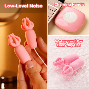 Oferta Especial <span class=keywords><strong>en</strong></span> Sex Shop: Estimulador de Pezones Vibrador con Control por Aplicación, Masajeador de Senos con Succión para Mujeres - Product Image 4