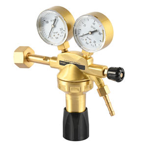 Regulador de soplete de soldadura de <span class=keywords><strong>gas</strong></span> nitrógeno de alta presión de latón de estilo europeo - Product Image 1