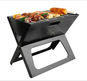 Outdoor Vouwen Burger Grill Houtskool Bbq Draagbare Huishoudelijke Camping Diner Oven