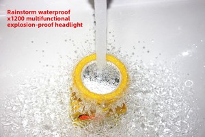 Mini Rechargeable 6000mAh LED <strong>Headlamp</strong> Industrial Waterproof High Power 10W Impact Resistant Underground Mining Lamp - Product Image 6