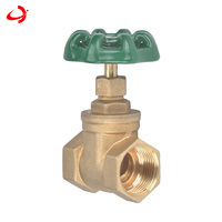 Vanne à opercule manuelle en laiton forgé HPb57-3 NPT BSP de marque JD DN20 3/4 pouce pour utilisation en eau à température moyenne, garantie 3 ans