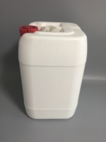 Bidon en plastique carré bleu de 25 L en HDPE pour huile
