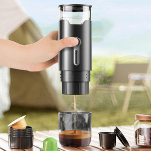 <span class=keywords><strong>Cafetera</strong></span> de cápsula de Espresso portátil de <span class=keywords><strong>12V</strong></span> de alta calidad, bomba de mano automática eléctrica, <span class=keywords><strong>cafetera</strong></span> de polvo para coche - Product Image 5