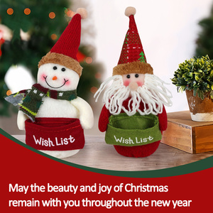 Adornos Navideños <span class=keywords><strong>de</strong></span> Exterior Hechos a Mano <span class=keywords><strong>de</strong></span> la Marca BINGCHI, <span class=keywords><strong>Muñeco</strong></span> <span class=keywords><strong>de</strong></span> <span class=keywords><strong>Nieve</strong></span> <span class=keywords><strong>de</strong></span> Tela con Forma <span class=keywords><strong>de</strong></span> <span class=keywords><strong>Muñeco</strong></span> <span class=keywords><strong>de</strong></span> Dibujos Animados, 20x12cm, Duradero - Product Image 2