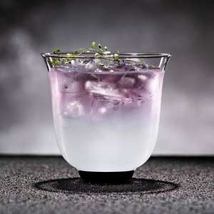 Vaso de Cristal Minimalista de Estilo Chino con Boca Ancha y Base Alta para Servir <span class=keywords><strong>Gin</strong></span> <span class=keywords><strong>Tonic</strong></span>, Bebidas de Fiesta, Vaso Collins para Shots - Product Image 3