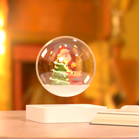 Lámpara Nocturna Magnética de Levitación Aitana con Control Táctil, Hecha a Mano en Plástico, Regalo de Navidad para Niños, Familia, Hogar, Oficina, Escritorio