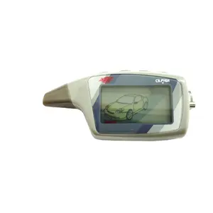 NFLH M5 Porte-clés télécommandé pour Scher Khan Magicar 5 Système d'alarme de voiture bidirectionnel Télécommande LCD