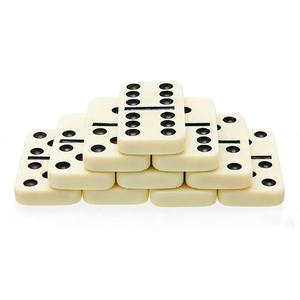 Vente flash - Jeu de dominos personnalisé résistant à l'usure et imperméable pour les jeux en intérieur et en extérieur - Product Image 2