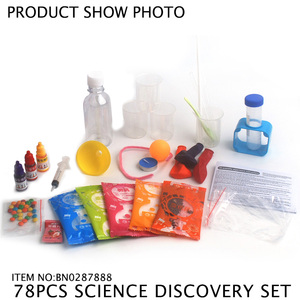 Kit de Experimentos Científicos de Plástico de 78 Piezas para Niños, Aprendizaje STEM, Laboratorio de Química Educativo, Batería Incluida, para Niños y Niñas - Product Image 3