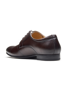 Zapatos de vestir formales de cuero genuino para hombre al por mayor, clásicos Oxford con cordones, cómodos para negocios, oficina, bodas, calzado de cuero. - Product Image 5