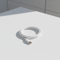 Kabel Data USB Type-C Pengisian Daya 6A Berkualitas Tinggi, Pelapis TPE, Pelindung Foil, Konduktor Tembaga Murni, Pengisian Daya & Data Ponsel