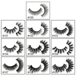 Extensions de <span class=keywords><strong>cils</strong></span> <span class=keywords><strong>en</strong></span> vison 3D <span class=keywords><strong>en</strong></span> gros, bande complète, avec boîte personnalisable pour logo - Product Image 5