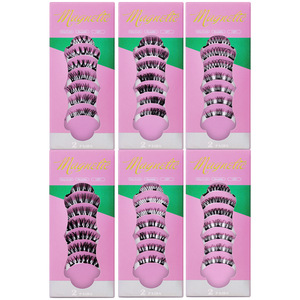<span class=keywords><strong>Faux</strong></span> <span class=keywords><strong>cils</strong></span> magnétiques synthétiques faits à la main, doux, 3D, naturels, réutilisables, sans colle, kit <span class=keywords><strong>de</strong></span> pose DIY, OEM/ODM, marque privée, pour usage quotidien et soirées - Product Image 1