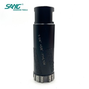 Punta da trapano SANG 1-1/4" e 1-3/8" per granito, brasata sottovuoto, protetta, stabile, conveniente, per un taglio pulito, veloce e liscio - Product Image 2