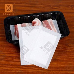 Disposable White Soaker Seafood Fresh Absorbent Pad Moisture Absorbing Pads Food Keep Fresh for Meat Pad Absprbent - Product Image 1
