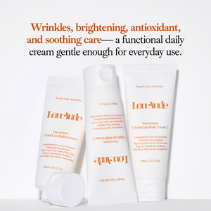 Crème Quotidienne LouAude Four Seasons Total Care, Crème Éclaircissante, Soin Anti-Rides et Antioxydant, Crème Visage à Usage Quotidien, Hydratant - Product Image 2