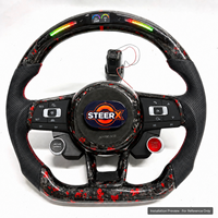 Volant en fibre de carbone de qualité supérieure du fabricant d'origine pour Skoda Octavia Sharan Passat B5 Jetta SEAT Leon Golf MK4 Polo Faible MOQ