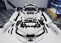 Untuk Ferrari SF90 Upgrade SF90XX Kit eksterior bergaya Track-Dry serat karbon