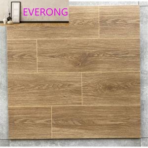 Carreaux de sol et de mur en bois grainé de style industriel moderne 60x60cm, finition mate, résistants aux acides, antidérapants, parquet pour intérieur - Product Image 4