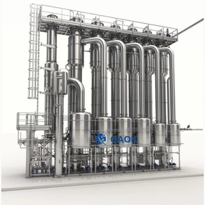 Évaporateur à film montant et descendant tri-éffet en acier inoxydable personnalisé pour la production de gélatine - Product Image 5