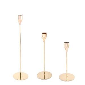 Venta al por mayor de mesas de velas modernas para sala de estar, arte del hierro, velas románticas, decoraciones para <span class=keywords><strong>Cena</strong></span> - Product Image 1