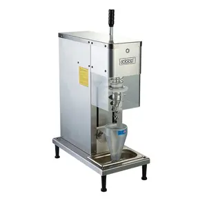 stainless blended ice cream resfab machine