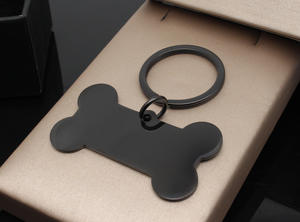 थोक धातु पालतू नाम आईडी क्यूआर कोड कुत्ते टैग के लिए स्टॉक में स्टेनलेस स्टील - Product Image 3