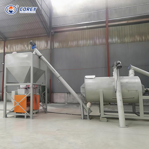 เครื่องผสมผงแบบริบบิ้นอัตโนมัติ COREY Heavy Duty Stable กำลังการผลิต 1-10 ตัน/ชม. พร้อมเครื่องป้อนแบบ Auger สำหรับสายการผลิต - Product Image 3