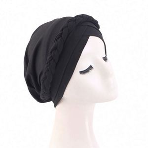 Durag en polyester et élasthanne, couleur unie, motif floral, avec logo personnalisé, pour femmes et hommes, idéal pour tresses et turbans. - Product Image 5